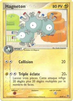 Carte Pokémon Magnéton 35 — EX Dragon