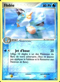Carte Pokémon Flobio 36 — EX Dragon