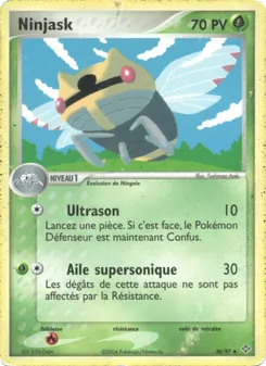 Carte Pokémon Ninjask 38 — EX Dragon