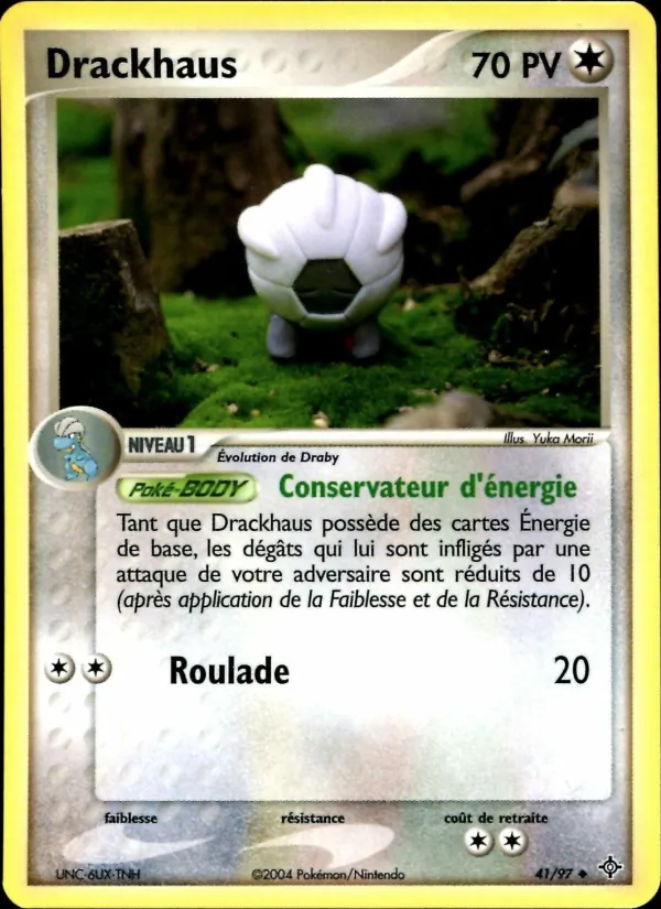 Carte Pokémon Drackhaus 41/97 de l'extension EX Dragon