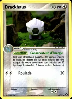 Carte Pokémon Drackhaus 41 — EX Dragon