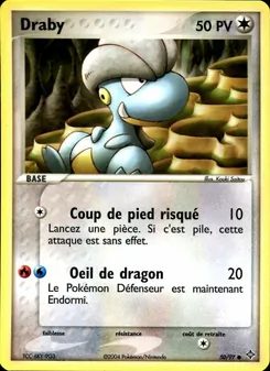 Carte Pokémon Draby 50 — EX Dragon