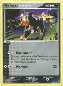 Carte Pokémon Malosse 59 — EX Dragon
