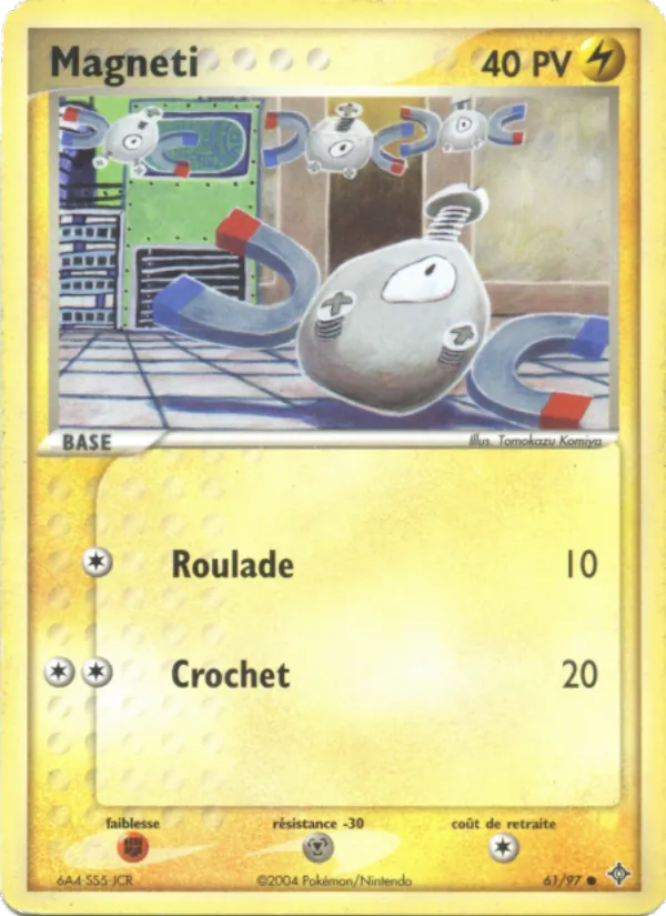 Carte Pokémon Magnéti 61/97 de l'extension EX Dragon