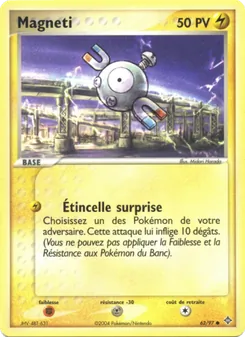 Carte Pokémon Magnéti 62 — EX Dragon