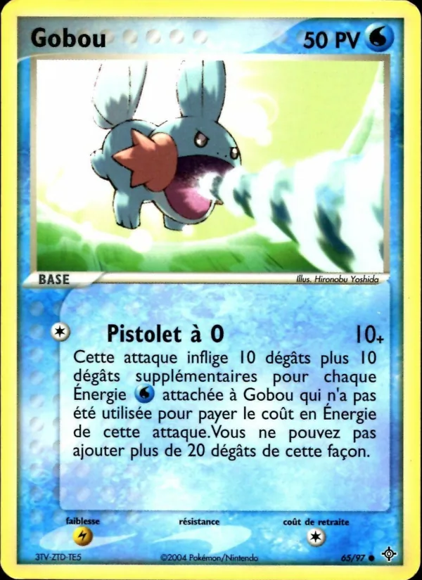 Carte Pokémon Gobou 65/97 de l'extension EX Dragon
