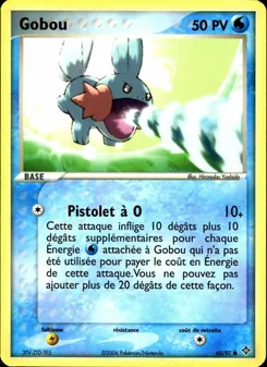 Carte Pokémon Gobou 65 — EX Dragon