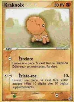 Carte Pokémon Kraknoix 79 — EX Dragon