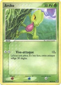 Carte Pokémon Arcko 80 — EX Dragon