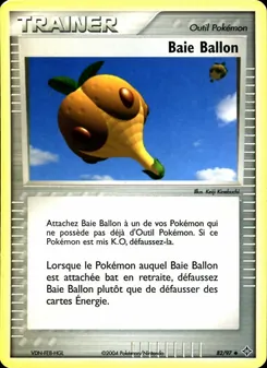 Carte Pokémon Baie Ballon 82 — EX Dragon