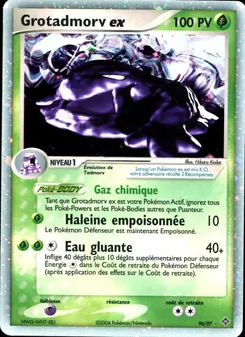 Carte Pokémon Grotadmorv ex 96 — EX Dragon