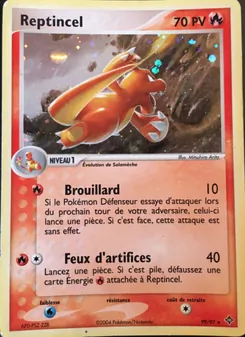 Carte Pokémon Reptincel 99 — EX Dragon