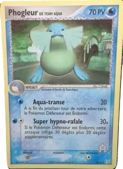 Carte Pokémon Phogleur de Team Aqua 16 — EX Team Magma vs Team Aqua