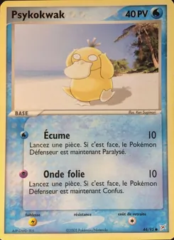 Carte Pokémon Psykokwak 44 — EX Team Magma vs Team Aqua