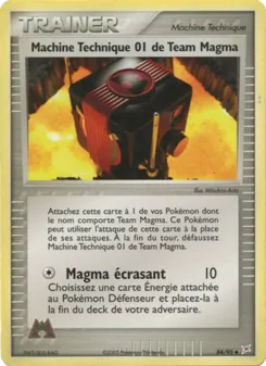 Carte Pokémon Machine Technique 01 de Team Magma 84 — EX Team Magma vs Team Aqua