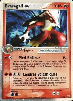 Carte Pokémon Brasegali ex 89 — EX Team Magma vs Team Aqua