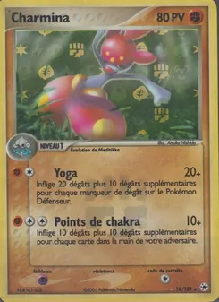 Carte Pokémon Charmina 10 — EX Légendes Oubliées