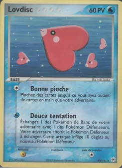 Carte Pokémon Lovdisc 40 — EX Légendes Oubliées