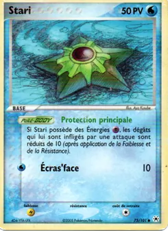 Carte Pokémon Stari 75