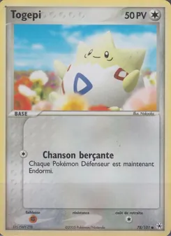 Carte Pokémon Togepi 78