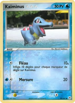 Carte Pokémon Kaiminus 79