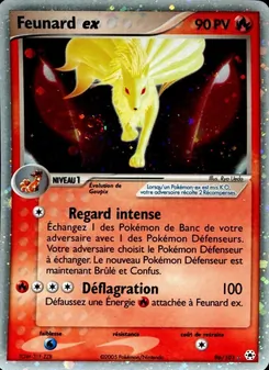 Carte Pokémon Feunard ex 96 — EX Légendes Oubliées