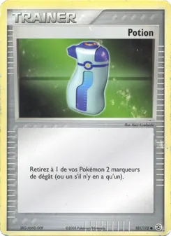 Carte Pokémon Potion 101 — EX Rouge Feu & Vert Feuille
