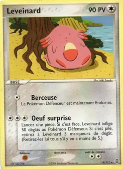 Carte Pokémon Leveinard 19 — EX Rouge Feu & Vert Feuille