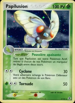 Carte Pokémon Papilusion 2