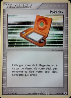Carte Pokémon Pokédex 96 — EX Rouge Feu & Vert Feuille