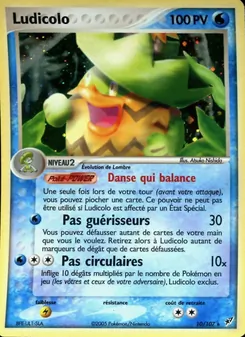 Carte Pokémon Ludicolo 10 — EX Deoxys
