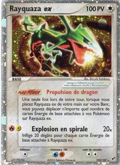 Carte Pokémon Rayquaza ex 102 — EX Deoxys