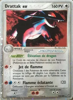 Carte Pokémon Drattak ex 103 — EX Deoxys