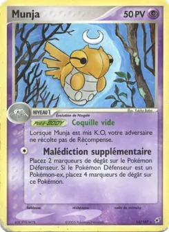 Carte Pokémon Munja 14 — EX Deoxys