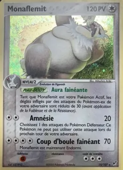 Carte Pokémon Monaflèmit 15 — EX Deoxys