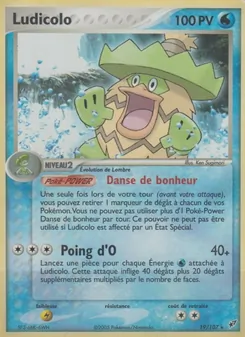 Carte Pokémon Ludicolo 19 — EX Deoxys