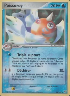 Carte Pokémon Poissoroy 24 — EX Deoxys