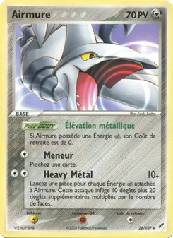 Carte Pokémon Airmure 26 — EX Deoxys
