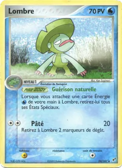 Carte Pokémon Lombre 34 — EX Deoxys