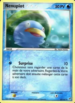 Carte Pokémon Nénupiot 35 — EX Deoxys