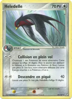 Carte Pokémon Hélédelle 49 — EX Deoxys