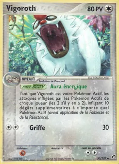 Carte Pokémon Vigoroth 50 — EX Deoxys