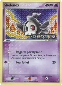 Carte Pokémon Skelénox 58 — EX Deoxys