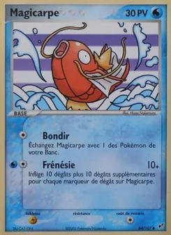 Carte Pokémon Magicarpe 64 — EX Deoxys