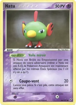 Carte Pokémon Natu 66 — EX Deoxys