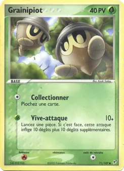 Carte Pokémon Grainipiot 71 — EX Deoxys