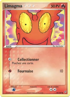 Carte Pokémon Limagma 74 — EX Deoxys