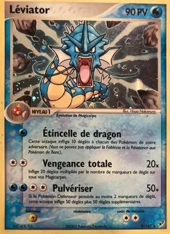 Carte Pokémon Léviator 8 — EX Deoxys