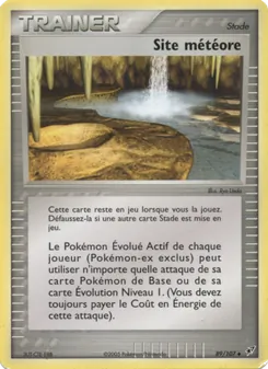 Carte Pokémon Site météore 89 — EX Deoxys