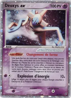 Carte Pokémon Deoxys ex 97 — EX Deoxys